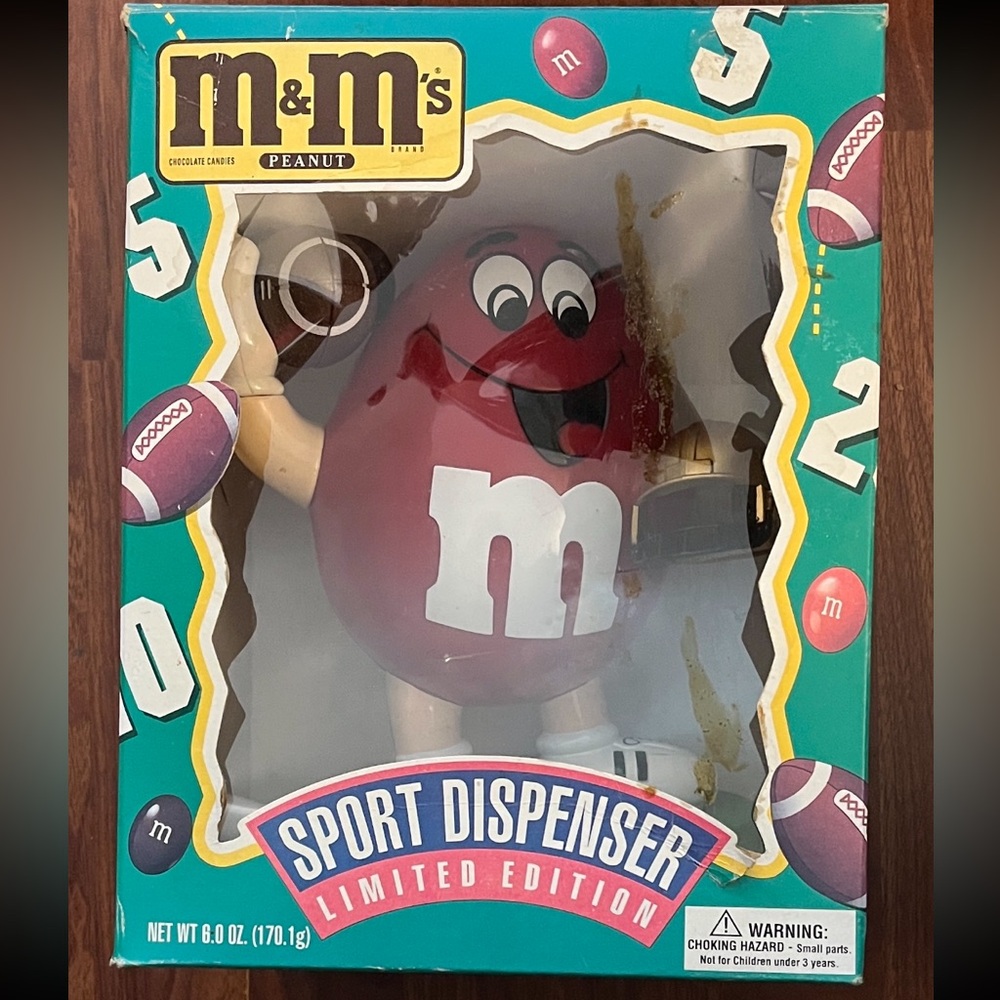 M&M'S Red and White Sport Dispenser
